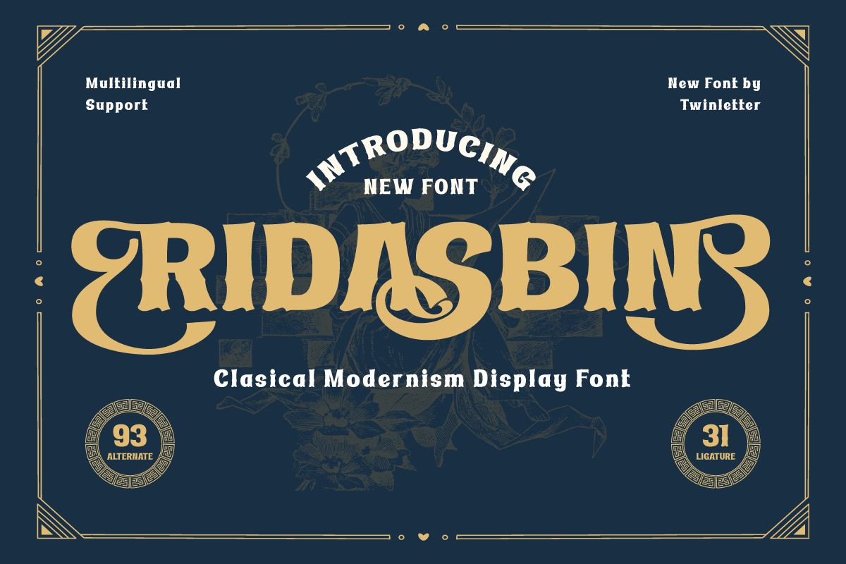 Ridasbin Font