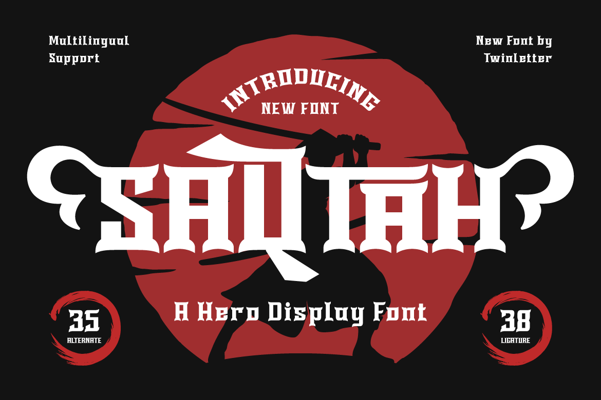 Saqtah Font