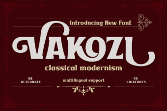 Vakozi Font