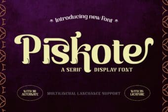 Piskote Font