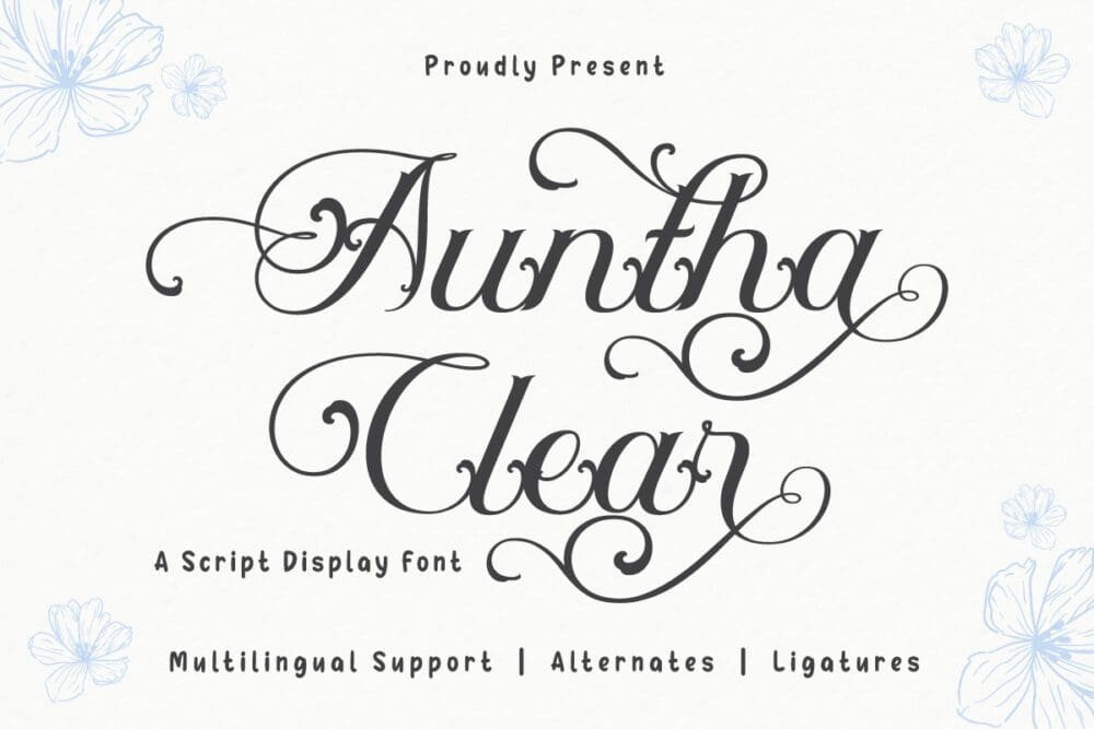 Auntha Font