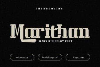 Marithan Font