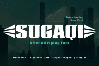 Sugaqi Font