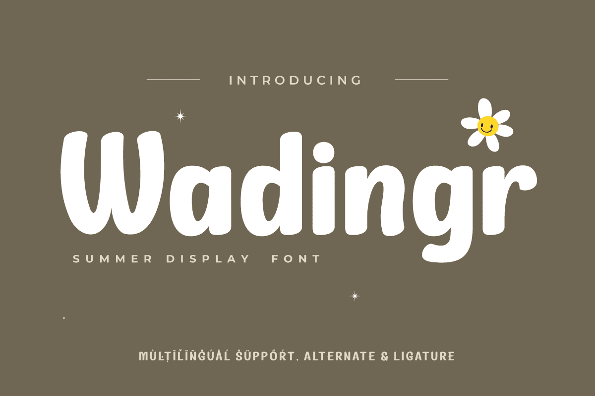 Wadingr Handwriting Font