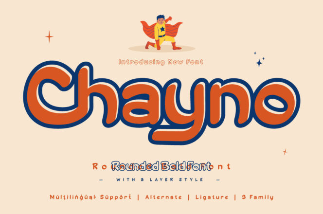Chayno Handwriting Font