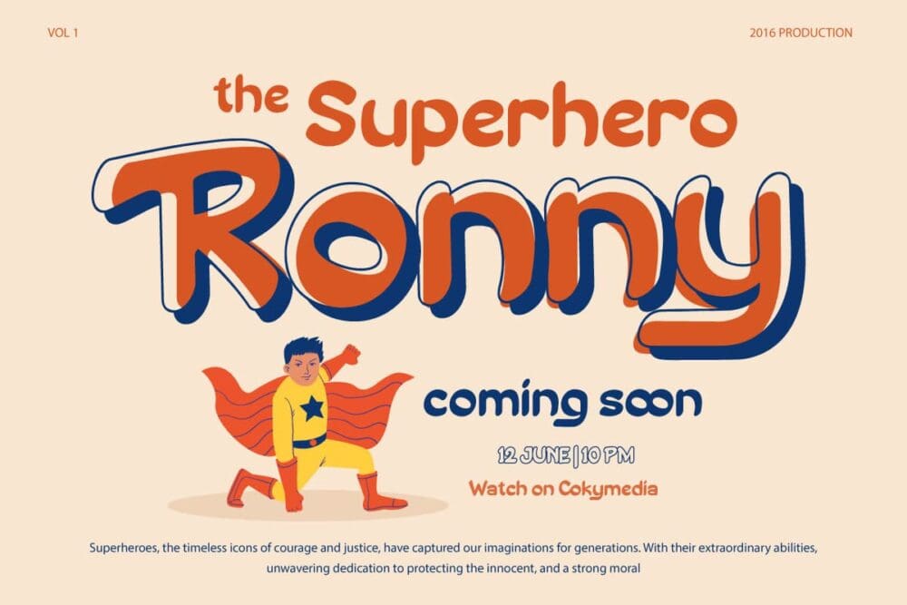 Chayno Handwriting Font 4