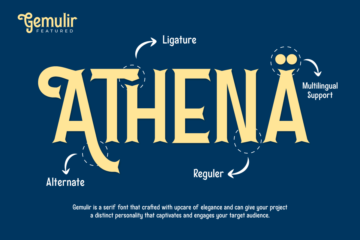 Gemulir Display Font 1