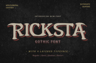 Ricksta Gothic Font
