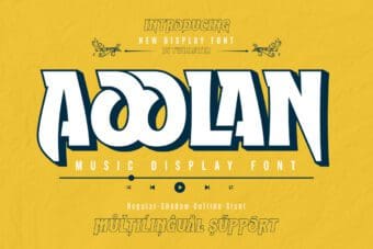 Aoolan Display Font