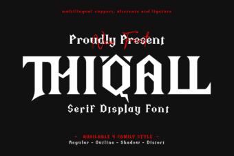 Thiqall Font