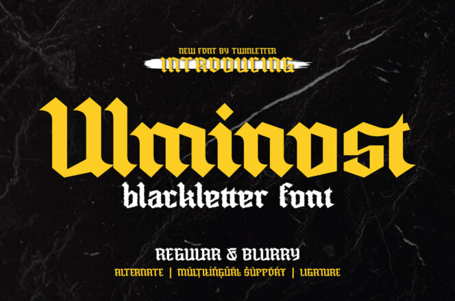 Ulminost Blackletter Font