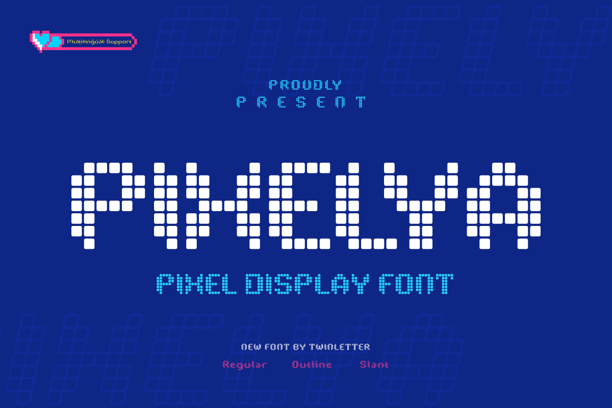 Pixelya Font