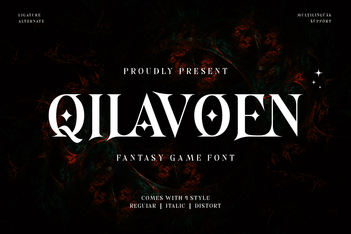 Qilavoen Font