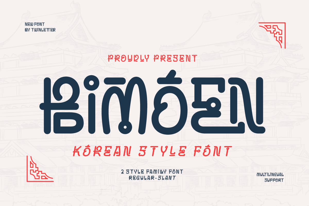 Bimoen Korean Font