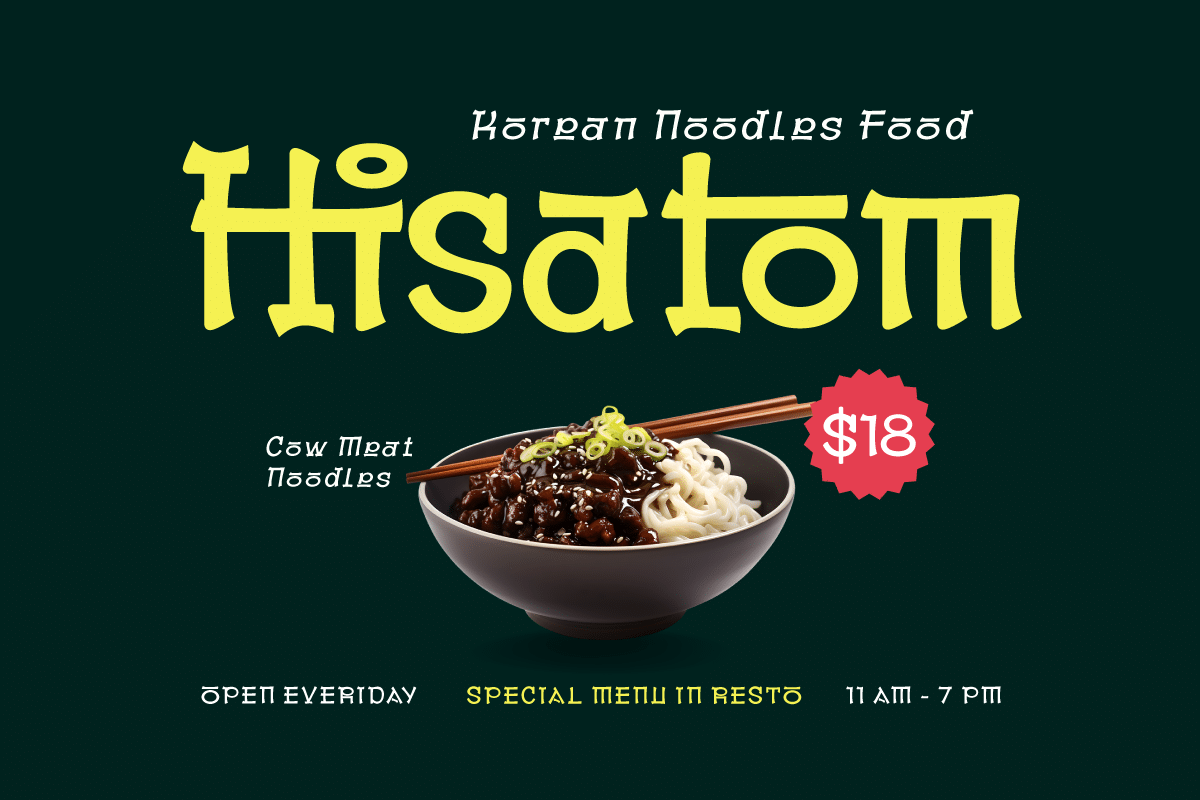 Jonyock Korean Font 2