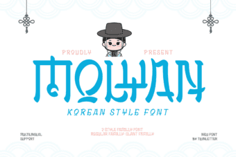 Molyan Korean Font