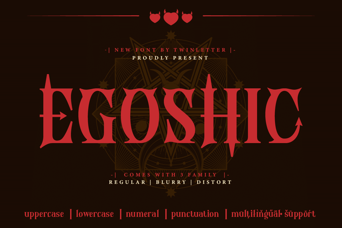 Egoshic Font