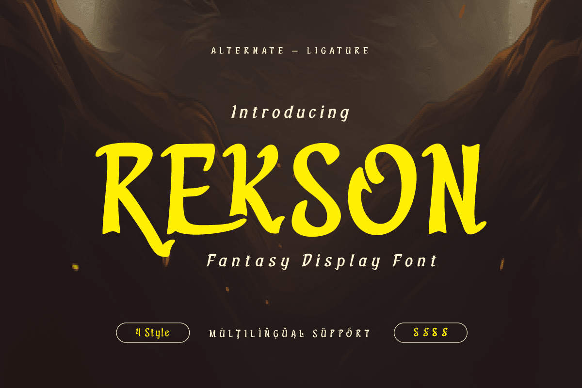 Rekson Movie Font