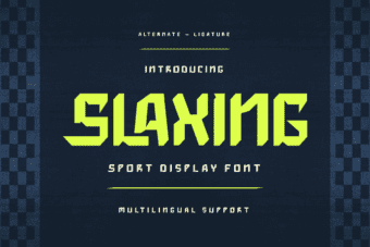 Slaxing Sporty Font