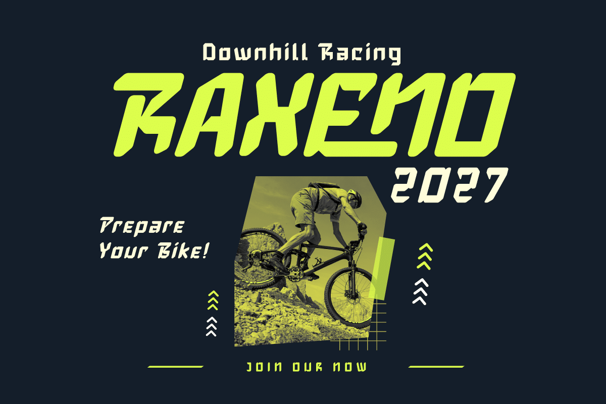 Slaxing Sporty Font 2