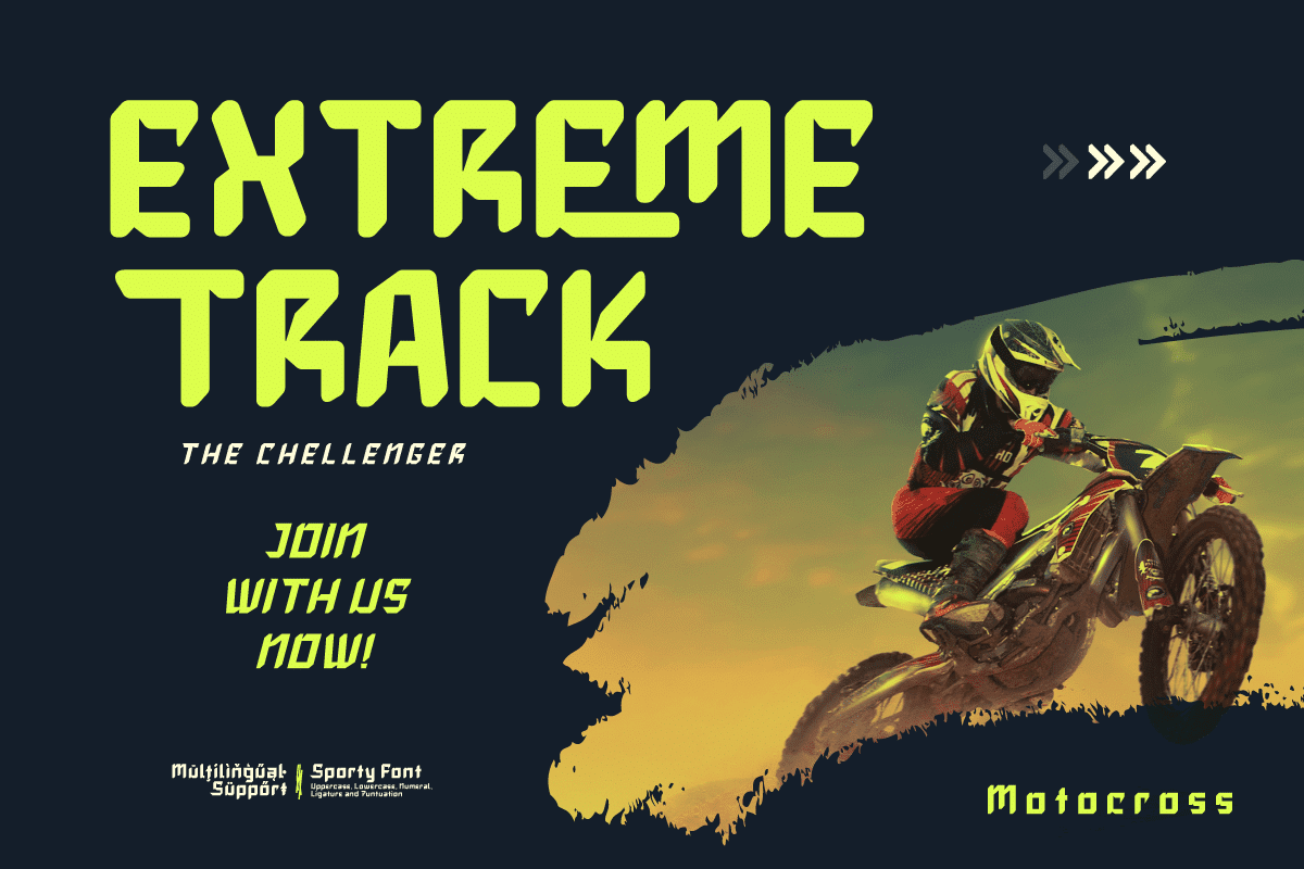 Slaxing Sporty Font 4