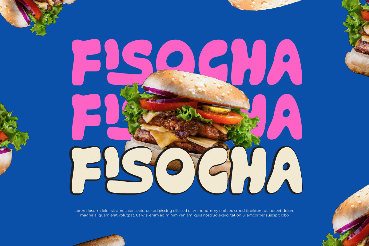 Honera Bubble Display Font 2