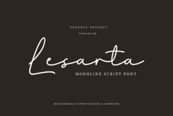 Lesarta Script Font