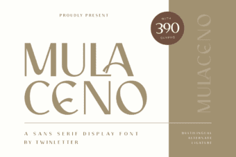 Mulaceno Display Font