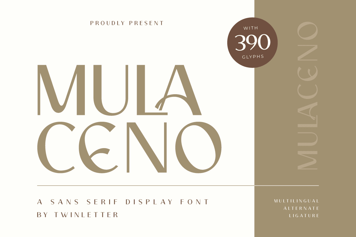 Mulaceno Display Font