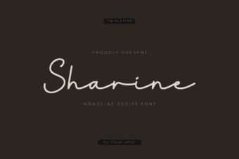 Sharine Script Font
