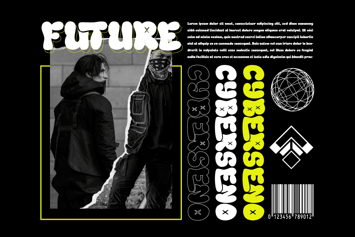 Xerulah Bubble Graffiti Font 2