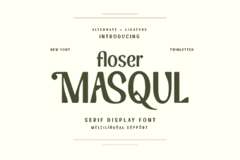 Floser Masqul Font
