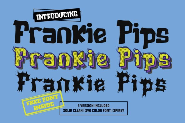 Frankie Pips Font