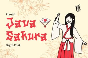 Java Sakura Font