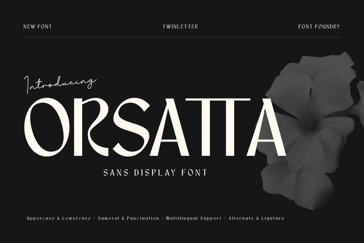 Orsatta Display Font