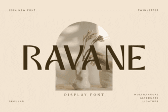 Ravane Display Font