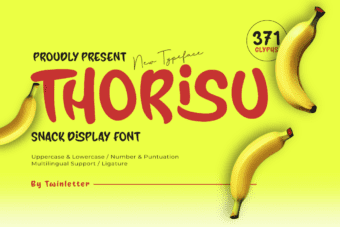 Thorisu Snack Display Font