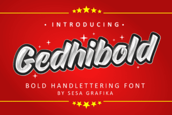 Gedhibold Font