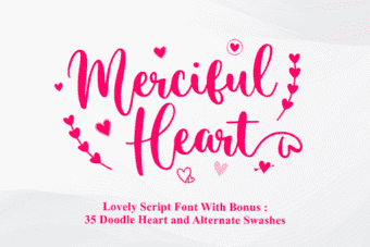 Merciful Heart Font