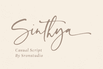 Sinthya Font