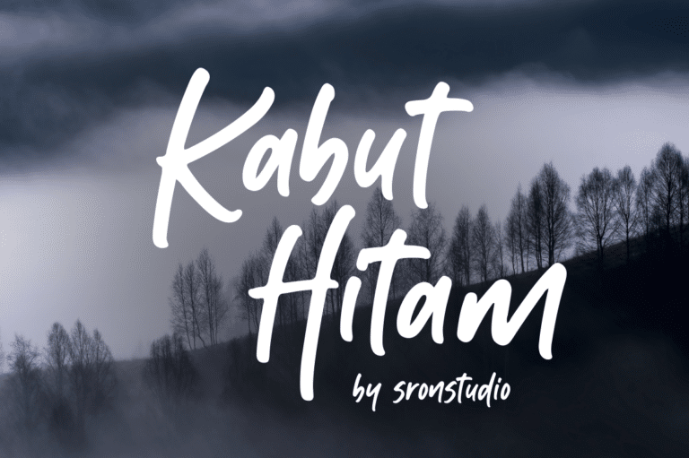 Kabut Hitam Font