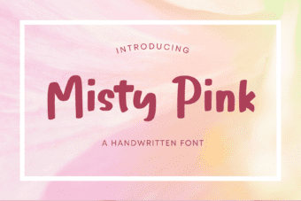 Misty Pink Font