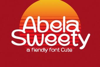 Abela Sweety Font