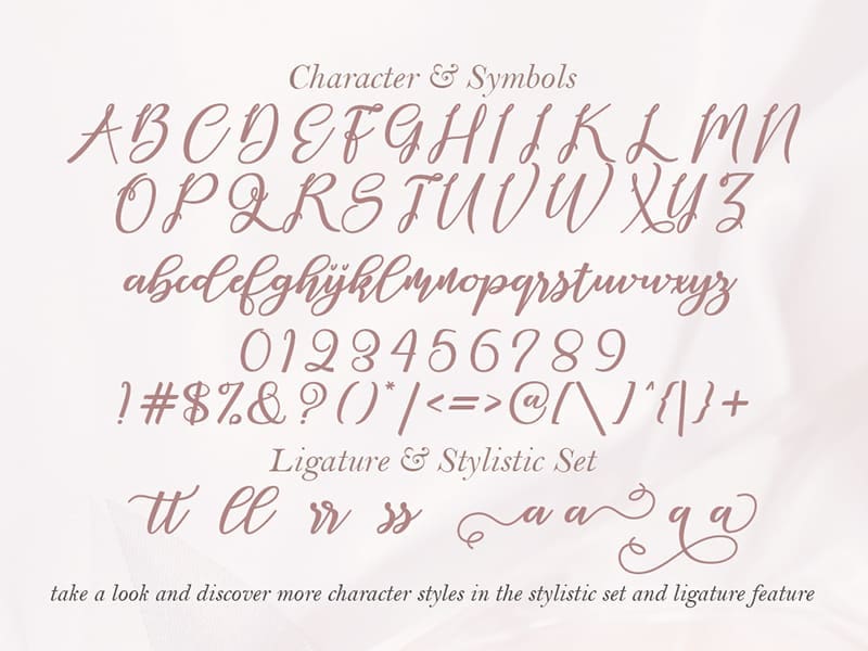 Ambelia Font 4