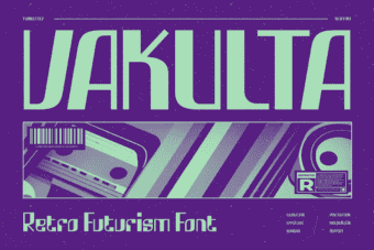 Vakulta Futurism Font
