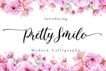 Pretty Smile Calligraphy