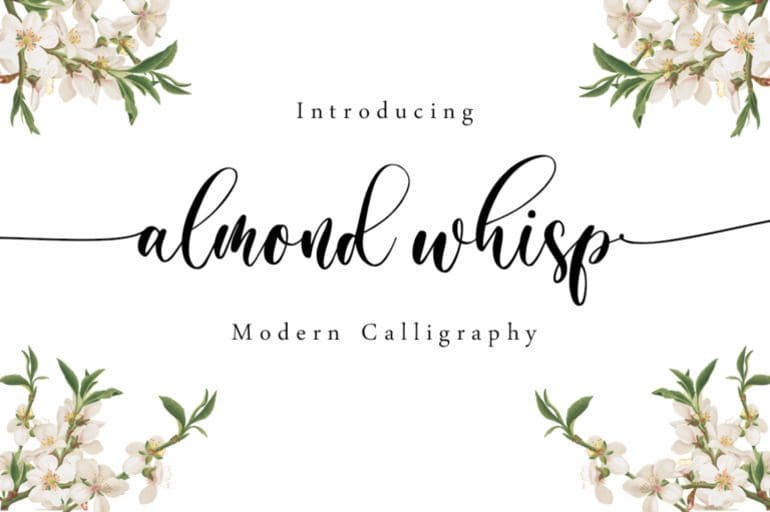 Almond Whisp Font