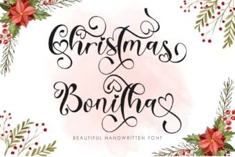 Christmas Bonitha Font