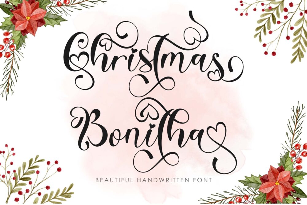 Christmas Bonitha Font