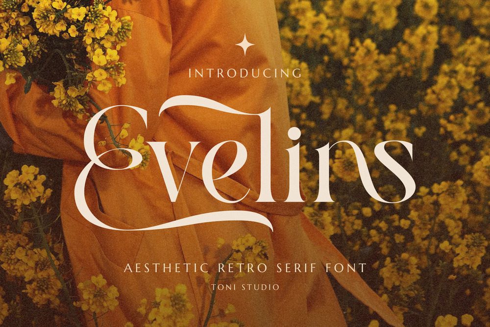Evelins Serif Font